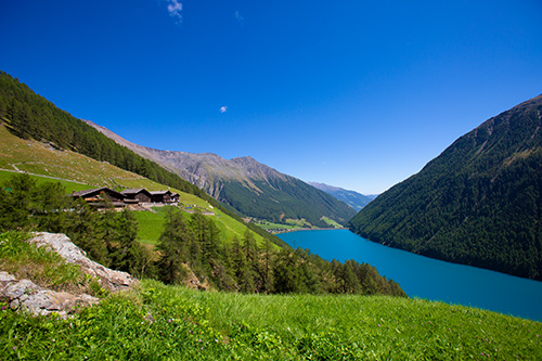 Bergbauernhöfe im Schnalstal