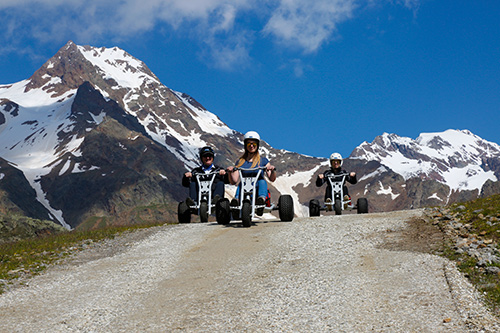 Mountaincarts at Schnalstal