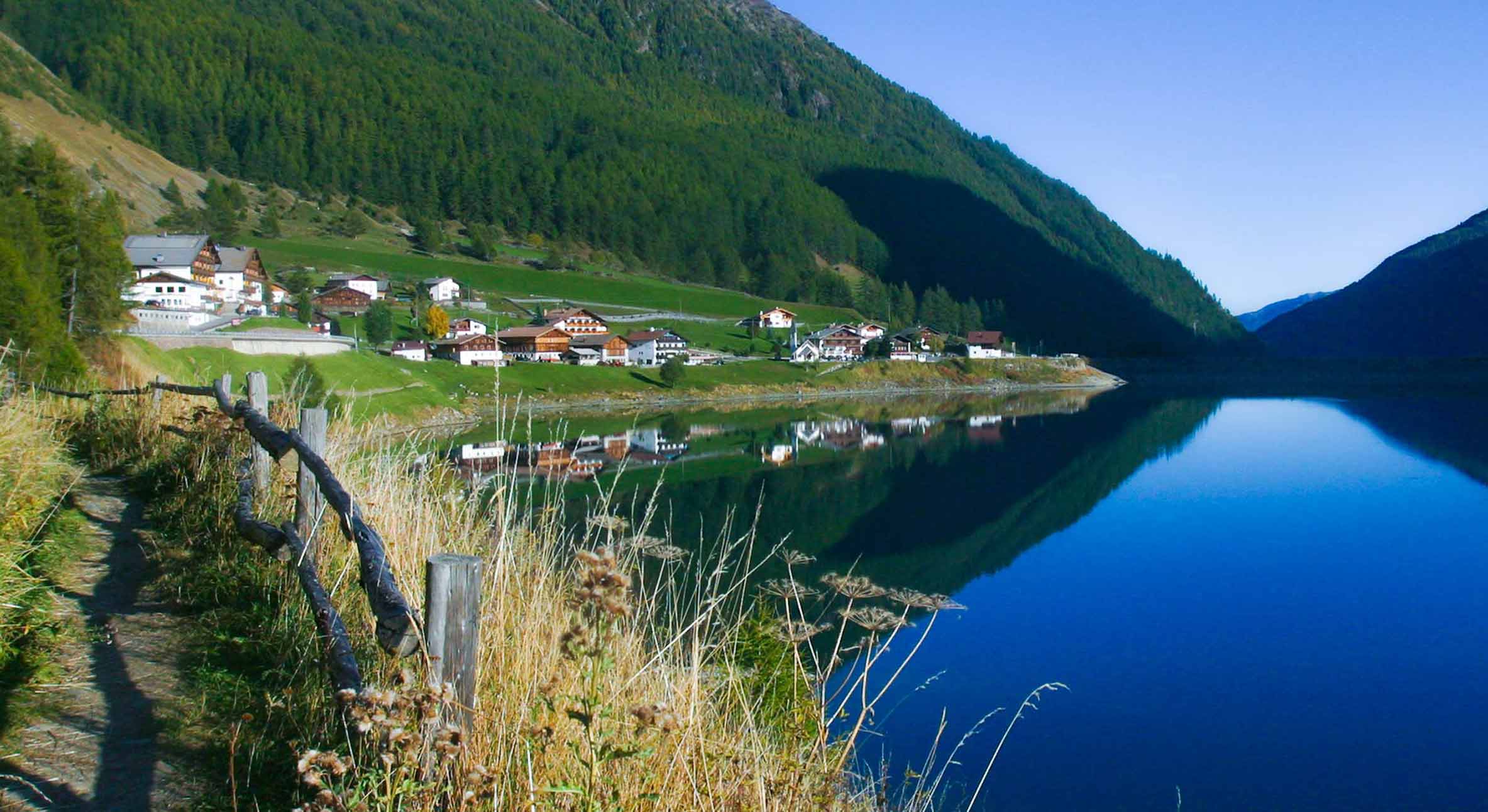 Fischen am Vernagtsee